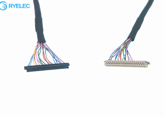 Erweiterungs-Kabel des Ferrit-LVDS, konserviertes kundenspezifisches LVDS Kabel des kupfernen Verbindungsstück- fournisseur