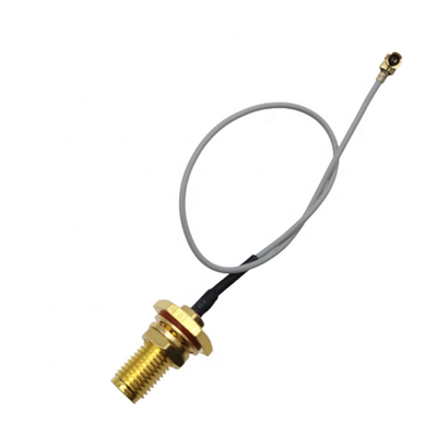 U.Fl, zum von Buchsen IP67 SMA mit 13mm zu imprägniern verlegen Koaxial-Rf-Kabel fournisseur