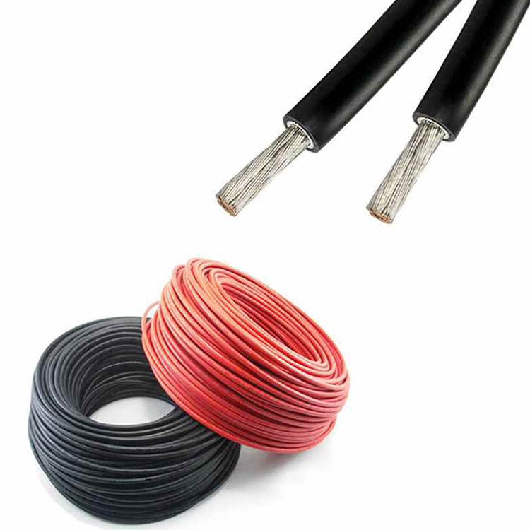 verdoppeln Hochspannungssonnenkollektor 6mm2 PV-Kabel XLPE Isolierung DC 6mm