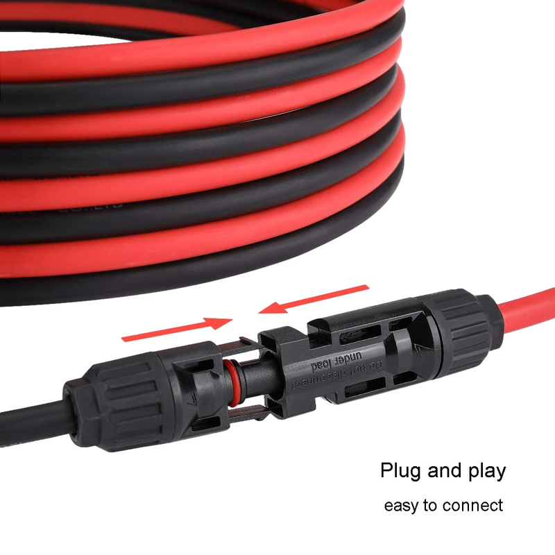 Doppelpv Draht einkernige 6mm des 10Mm Solarenergie-Erweiterungs-Kabel-Pv1 F