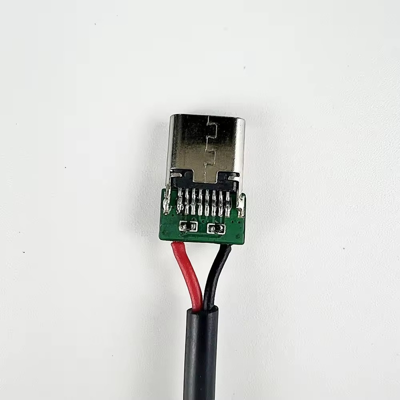 Hochwertige Leistung Großhandel Nickelplattiert Typ C USB männliche Lötverbindung USB Typ C Stecker Erweiterung