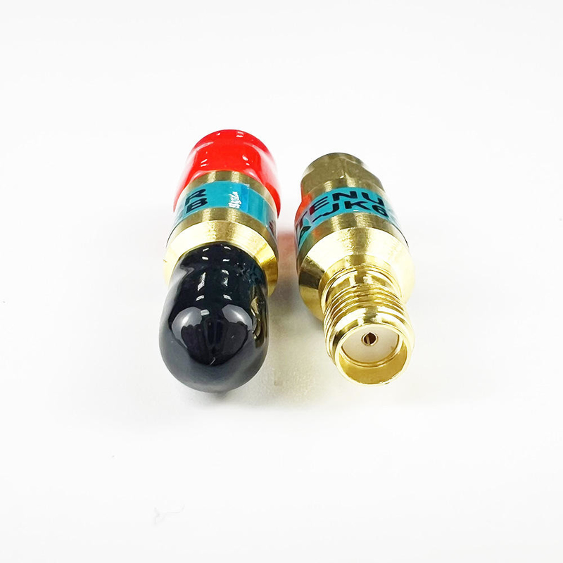2W DC-6GHz SMA Männlich zu SMA Weiblich Koaxial-HF-Atenuator 1/2/3/5/6/10/15/30db Attenuator SMA Festanschlüsse Goldplatte