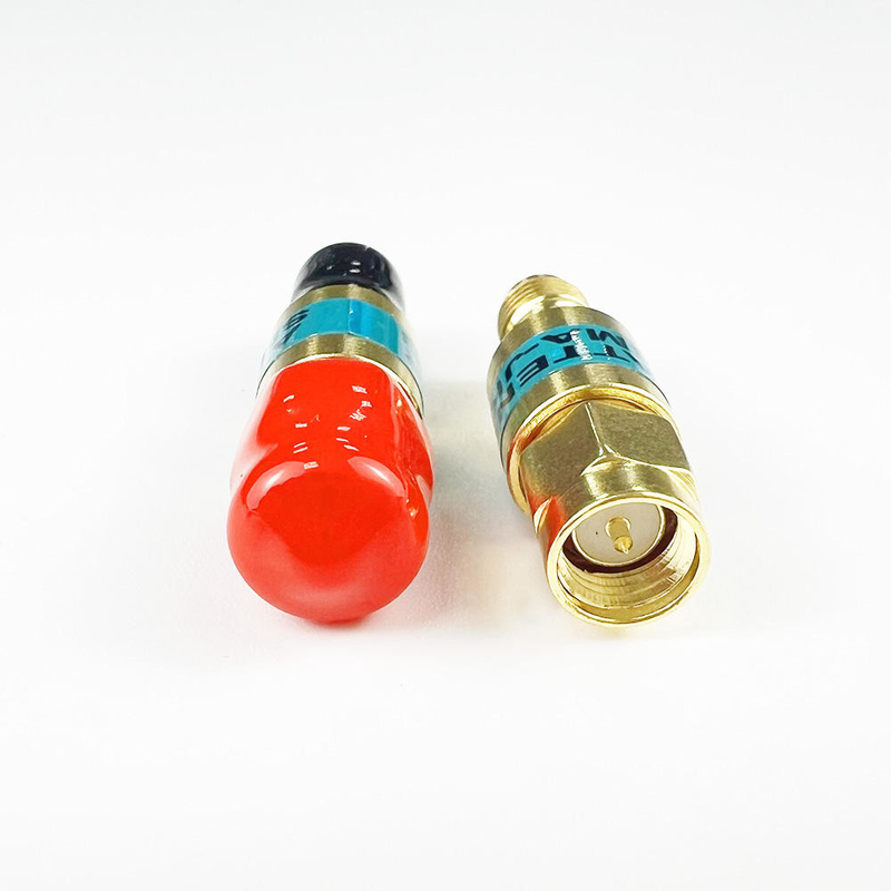 2W DC-6GHz SMA Männlich zu SMA Weiblich Koaxial-HF-Atenuator 1/2/3/5/6/10/15/30db Attenuator SMA Festanschlüsse Goldplatte