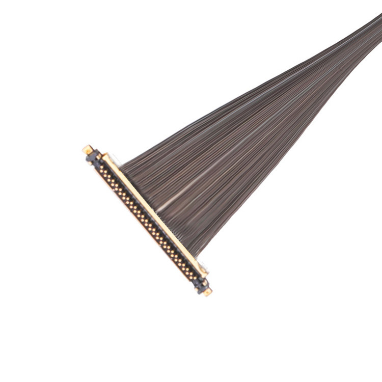Ipex Lcd Edp-Kabel auf Abmessung von 0,25 mm Ipex Kabel-Ux Ii 30p Mikrokoaxialkabel 20531 030t 02 Mikrokoaxialkabel