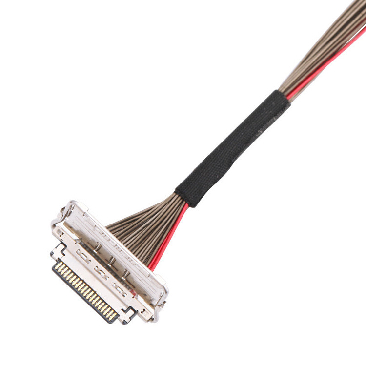 Fabrik Soundstation 290mm Länge Mikro Koaxkabel 20 Pin I PEX 0,4mm Tonhöhe 20679-020T-01