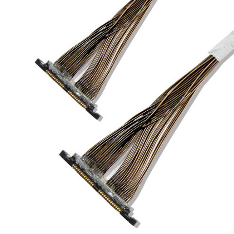 Für Drohnen-Kamera-Anschluss und mechanische Verbindung 0,3 mm Mikrokoaxialkabel DF56 26P 0,3SD