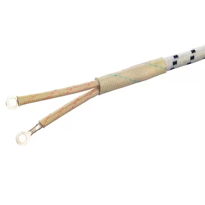 Warmverkauf 2 Pin 220v 16a Geflechteter Draht Stromkabel Kabel Led Lampe E27 Dc Kupfer Karachi Stromkabel für Eisen in Pakistan