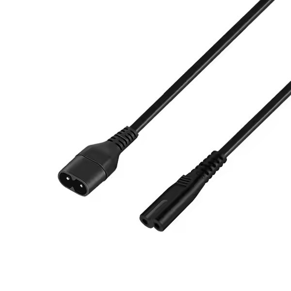 2.5A 250V CCC VDE ETL Zulassung IEC Verlängerungsleitung C7 Richtigwinkelanschluss C7