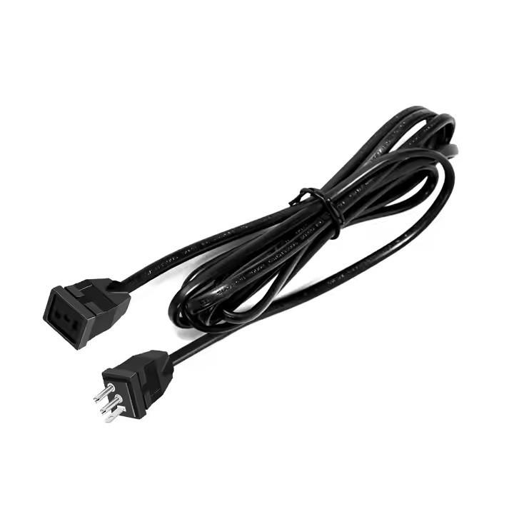 ETL UL817/CSA C22.2 SJT 3X14 bis 10AWG 3 Pins US Black Power Cord Erweiterung Industrielle US Erweiterungskabel für Beleuchtung