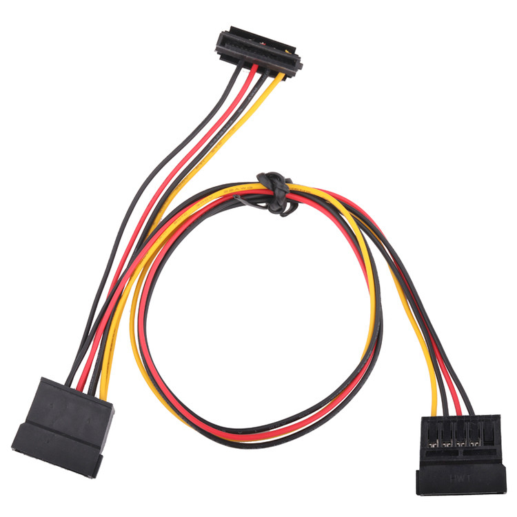 SATA Custom Cable Assembly E320444 UL1007 Übergang von C01-15CF41000A auf C01-H-157F100A