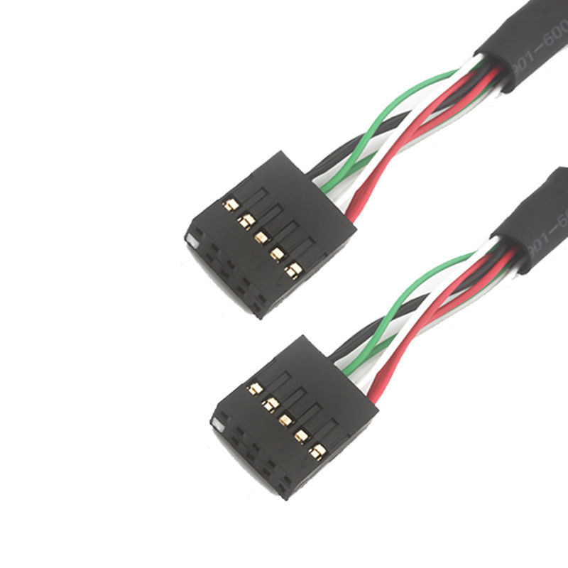 2.54mm Doppel-USB-Industrie-Verkabelung Bb bis Sbc 10 POS MOLEX 22552101 Kabel