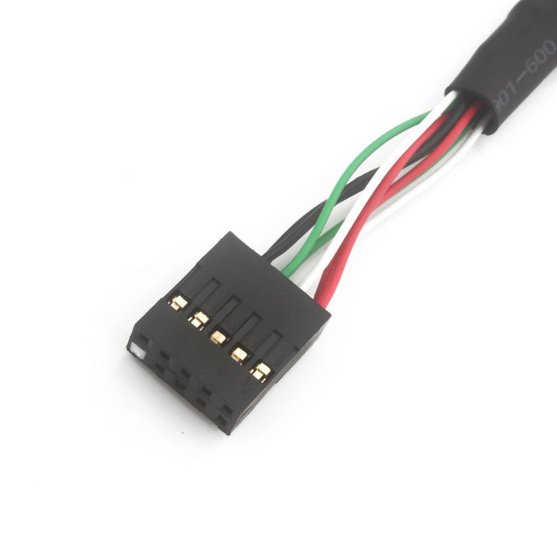 2.54mm Doppel-USB-Industrie-Verkabelung Bb bis Sbc 10 POS MOLEX 22552101 Kabel