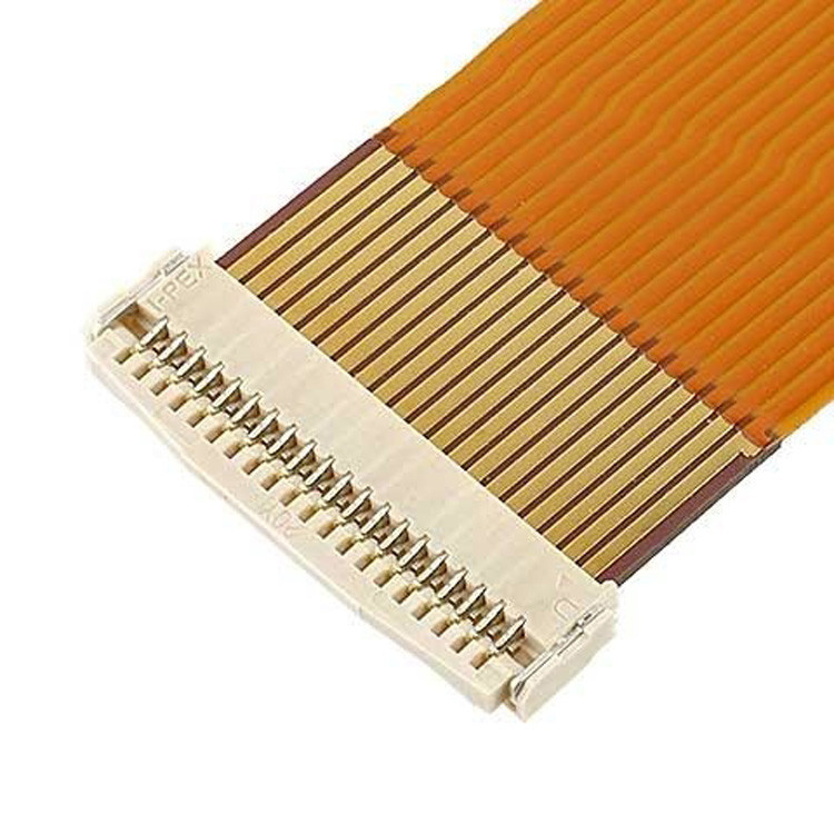 0.5mm Pitch FPC Flexible Flat Cable IPEX MINIFLEX 5-BFN II 20542-020E-01 für den Signalpin