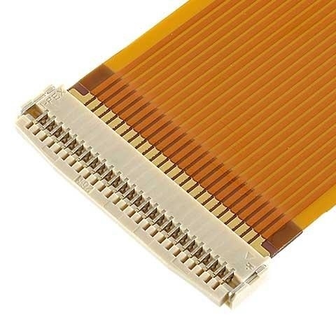 20600-024E-01 FPC Flexible Flat Cable 0.5mm Pitch IPEX MINIFLEX 5-BFN II LK Mechanische Schließvorrichtung