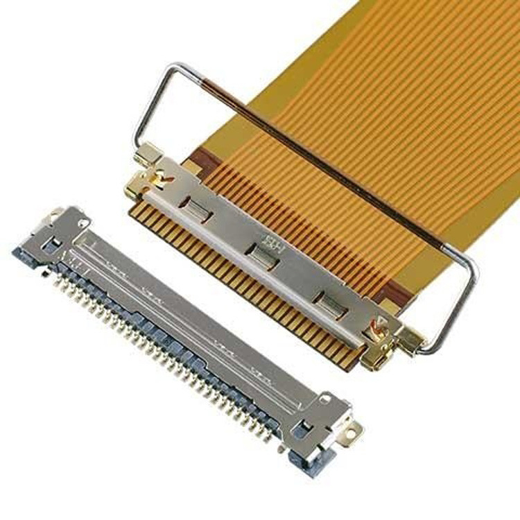 Flüssigkristall-Display-Verbindung Ipex Lvds Kabel Kabel-VSF 20645-040T-01 40P 0,5 mm Schrägstärke