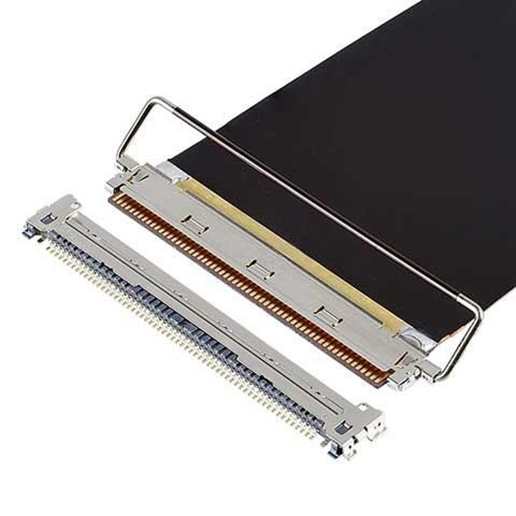 Fabrik 60P IPEX CABLINE-CAF 20858-060T-01 0,4 mm Schwung Horizontale Paarung Typ FPC Steckverbinder mit mechanischem Schloss