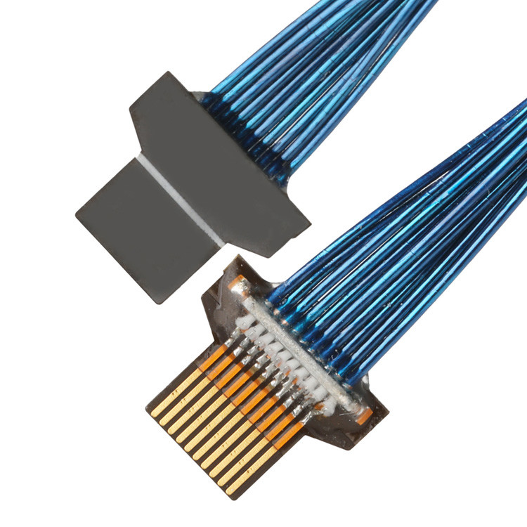 OEM / ODM FPC-010T-01 FFC FPC Kabelverknüpfungsbrett Anschluss IPEX MINIFLEX® 5-BFN II 20542-010E-01 Seitenaufschweißen