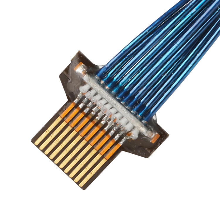 OEM / ODM FPC-010T-01 FFC FPC Kabelverknüpfungsbrett Anschluss IPEX MINIFLEX® 5-BFN II 20542-010E-01 Seitenaufschweißen