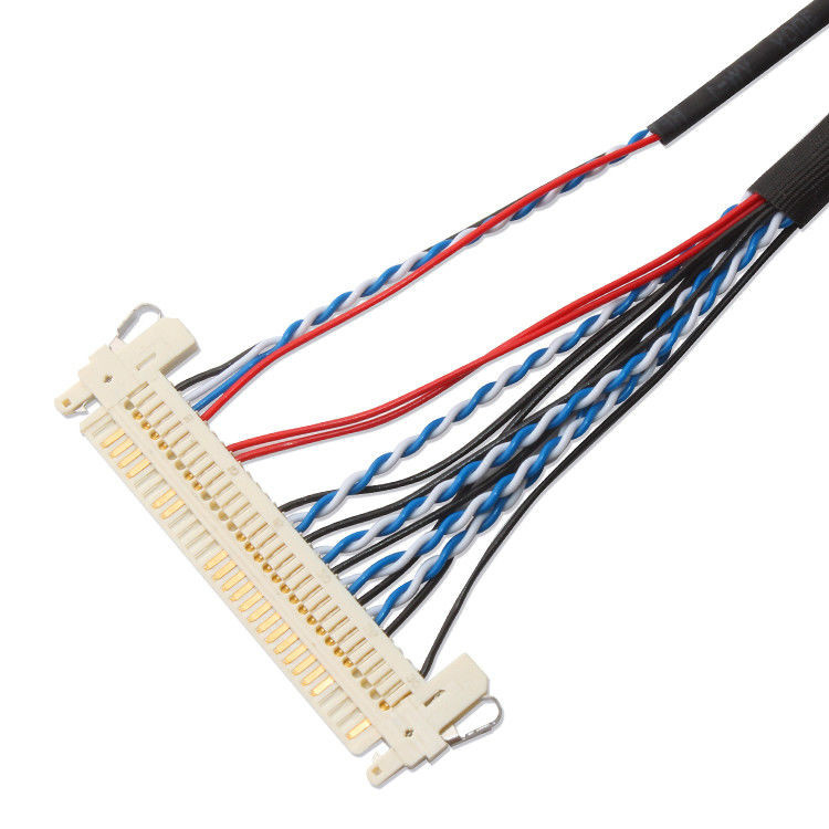 Custom OEM Drahtgurt FI S20S 20 Pin 1,25 mm Abstand JAE Anzeige Lvds Kabel