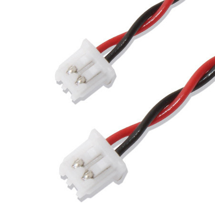JST PH 2.0 Stecker UL1007 Schwarz Rot Kabel und Draht