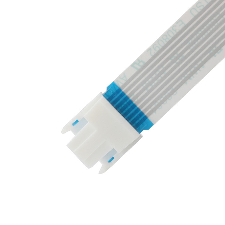 OEM/ODM ROHS FFP/FPC 6Pin Weiß IS100-L08T-C46-C bis HS100-L08N-N62 Schwarz Schrägstoff 1,0 mm
