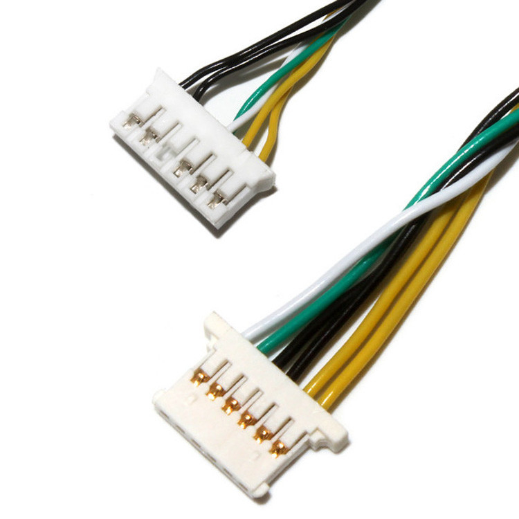Anpassen von JST PHR-6 2.0mm 6-Pin To Molex 51146-0600 1.25mm 6-Pin Wire Harness LED Hintergrundlichtkabel