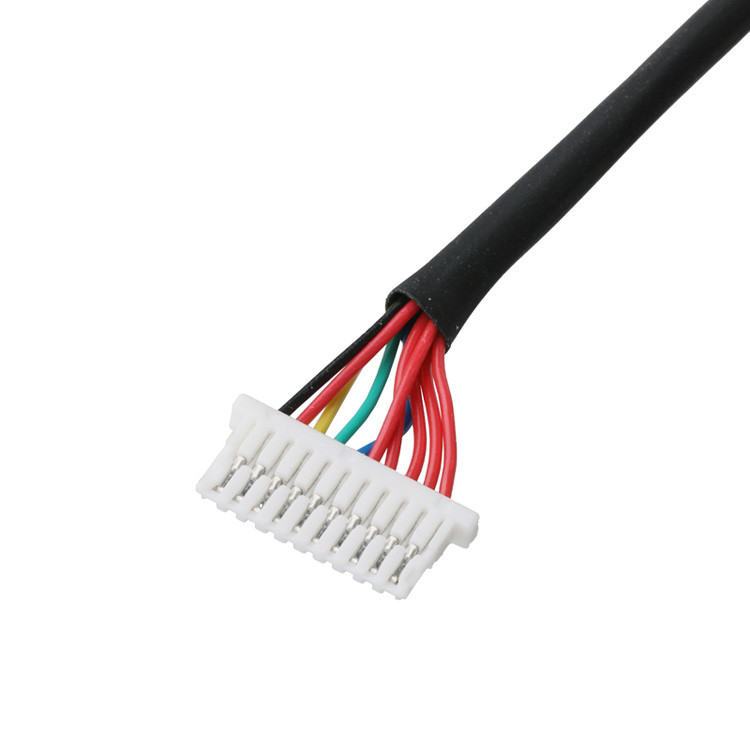 Lvds-Kabel 10P JST SHLP-10V-S-B zu Halbstreifen-Gurtungen
