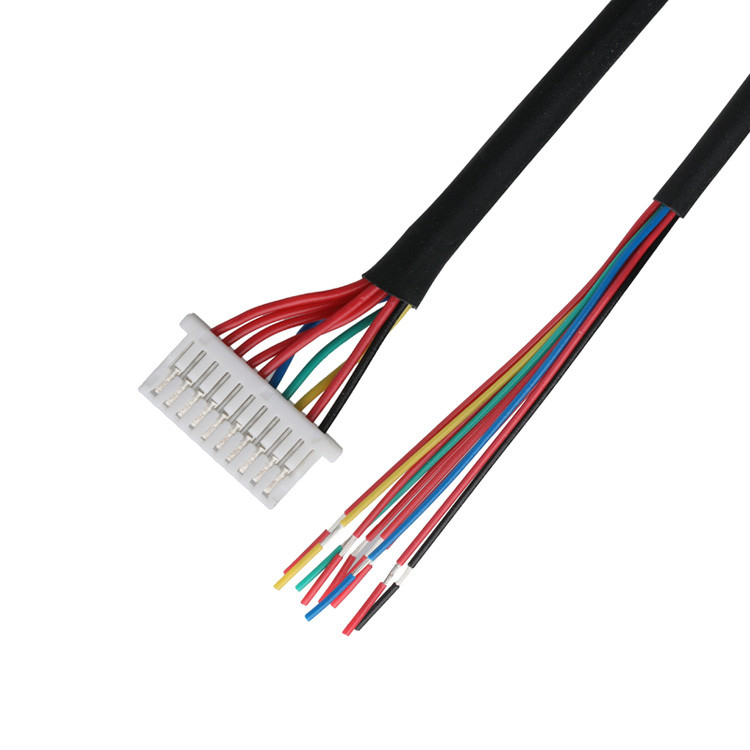 Lvds-Kabel 10P JST SHLP-10V-S-B zu Halbstreifen-Gurtungen