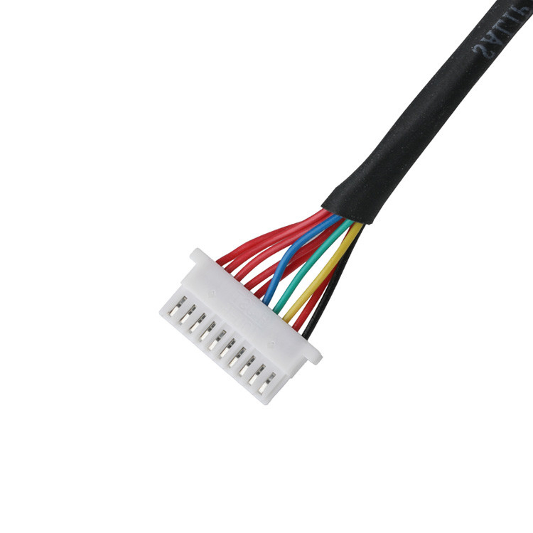 Lvds-Kabel 10P JST SHLP-10V-S-B zu Halbstreifen-Gurtungen