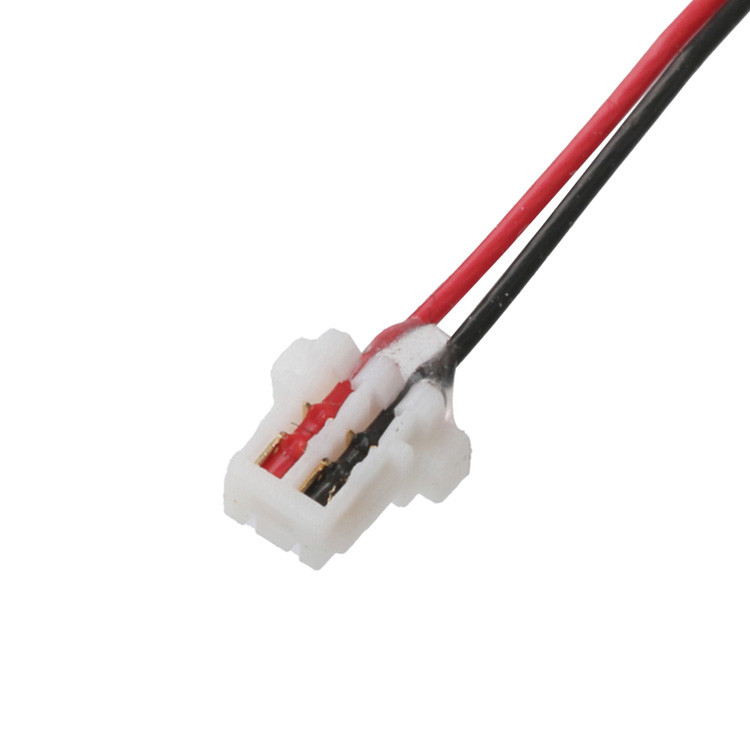 Fabrik-JST-Gurt 0,8 mm Tonhöhe 2P Kontakte auf NSHR-6P 1.0 mm Schnalle Steckdose abnehmbar Crimp