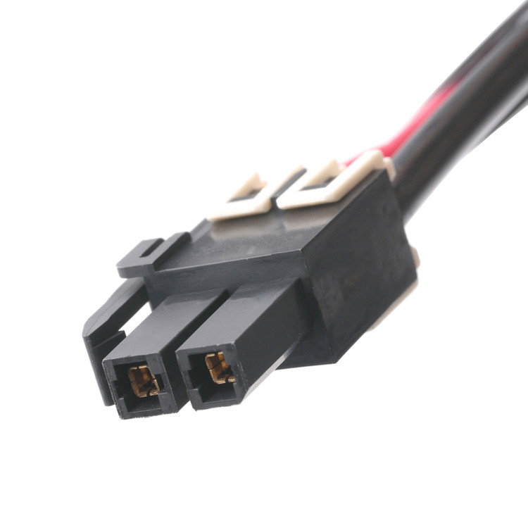 1716920202 5.7mm Pitch 1*2P Mega Fit Steckergehäuse Symmetrische Steckverbinder an beiden Enden