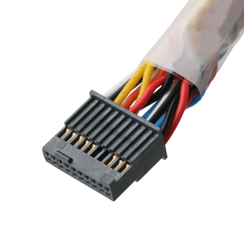 KONNEKTOR 1.27MM Pitch Dualrow 20P CIRCUITS 28-30 AWG Server Board Kabel Drahtverbindungen