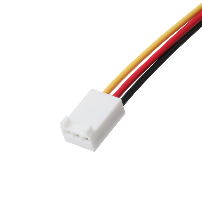 Molex-Anschluss 22-23-2031 bis 22-01-3037 3-POS-Lüfterkopf Männliche Pins 2,54mm Tonhöhe 22AWG Hook-Up Kabel