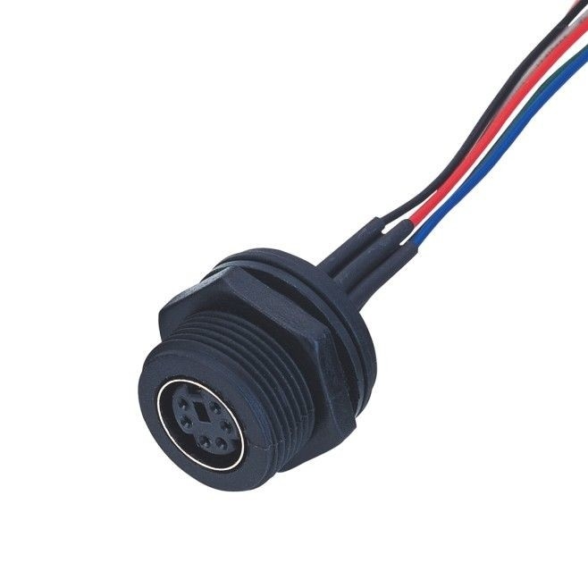 Fabrik-MD WF 6-Pin-Mini-Din-Kabel, IP67-Gerade Isobus-Kabel Lvds-Display-Anschluss