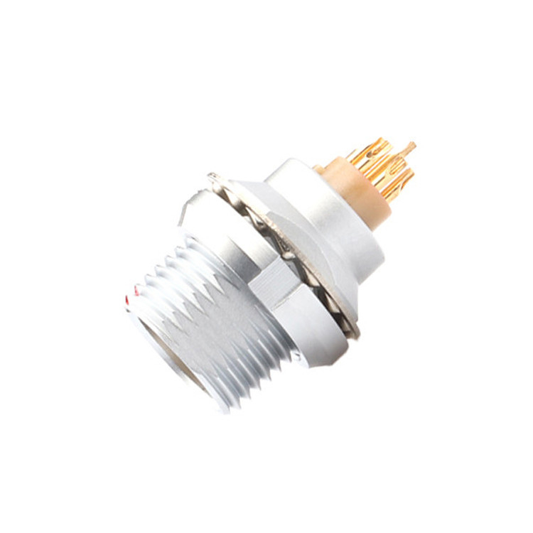 Rundes, wasserdichtes, 8-Pin-Kreislaufverbindungsgerät Push Pull-Typ