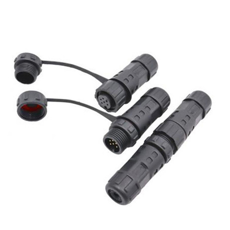 Wasserdichtes 8-Pin-Rundverbindungsgerät für Industriezwecke