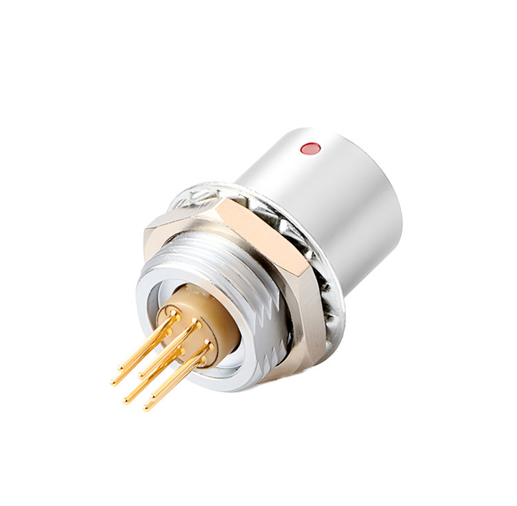 IP68 Push-Pull-Selbstverriegelung Industrielle Steuerung B-Serie Z6 6 Pins Weiblich bis 6 Pins Signalsensor Kreisanschluss