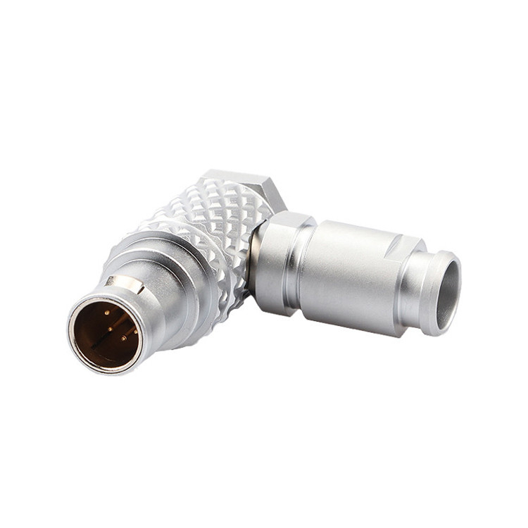 90° Winkelstecker T3 5 Pins Kreislaufanschluss Serie B für industrielle Steuerung