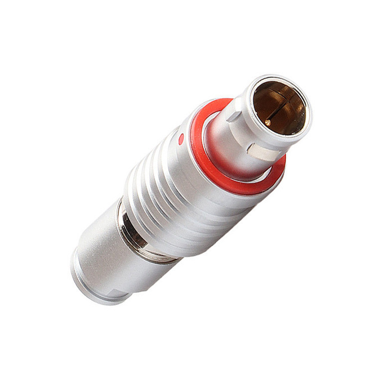 Fabrik-Push-Pull-Selbstverriegelung T6 Versiegelter Stecker IP54 Industrieanschluss, kreisförmiger wasserdichter Anschluss M B-Serie