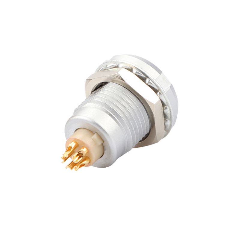 Industriewasserdicht B-Serie Z2 5 Pin Doppelmutter Schweißen Druckplatte Pin Kern gerade und in Winkel