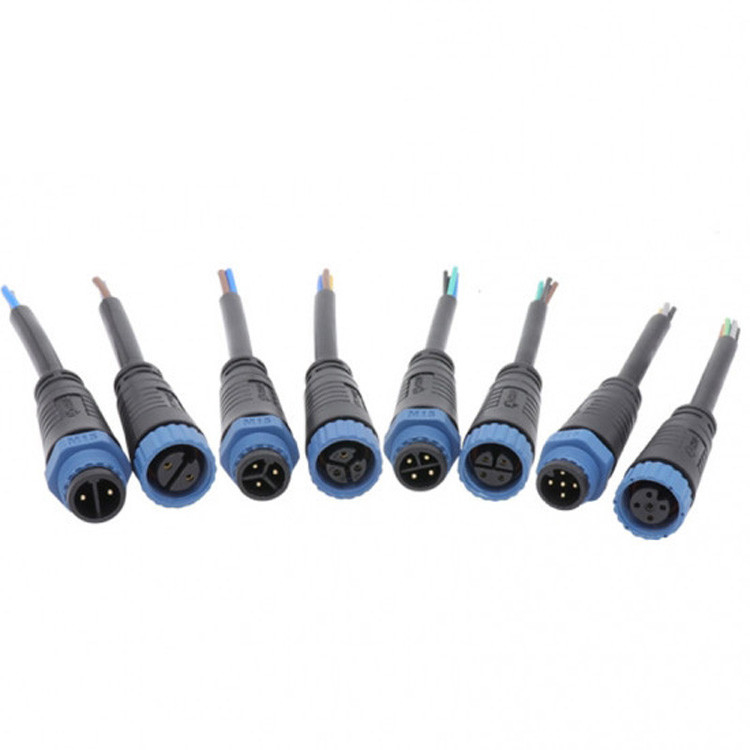 IP67 Wasserdichtes M15 Industrielles Kreislaufanschluss