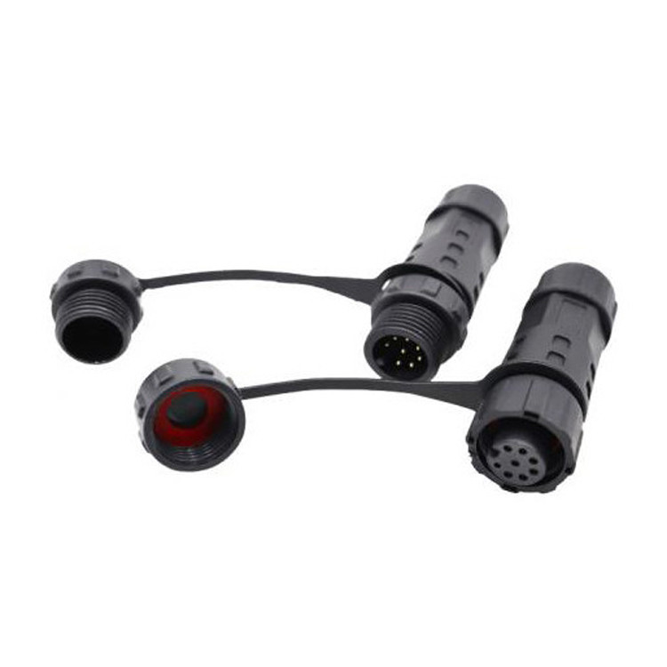 Fabrik Mini M12 8 Pins Kreislaufsteckverbinder Wasserdicht Industrie IP67 Männlich / Weiblich