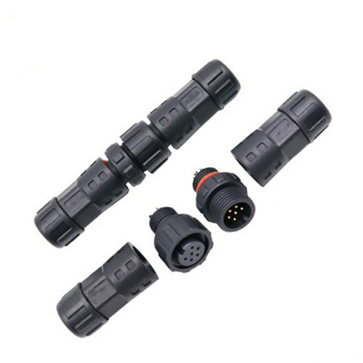 Fabrik Mini M12 8 Pins Kreislaufsteckverbinder Wasserdicht Industrie IP67 Männlich / Weiblich