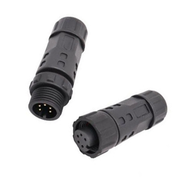 Fabrik Mini M12 8 Pins Kreislaufsteckverbinder Wasserdicht Industrie IP67 Männlich / Weiblich