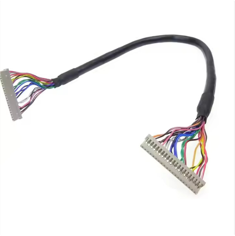20 Anzeigen-Kabel Pin  DF19G-20S-1C BLD2-20 1.0mm Lvds zu 2 Reihen 2*10 Pin Jst Sh1.0