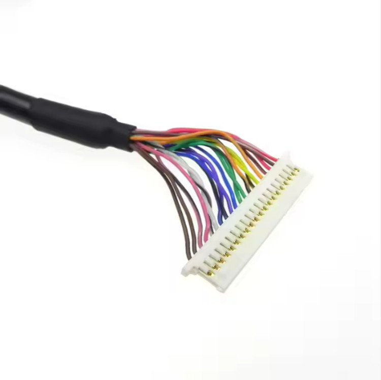 20 Anzeigen-Kabel Pin  DF19G-20S-1C BLD2-20 1.0mm Lvds zu 2 Reihen 2*10 Pin Jst Sh1.0