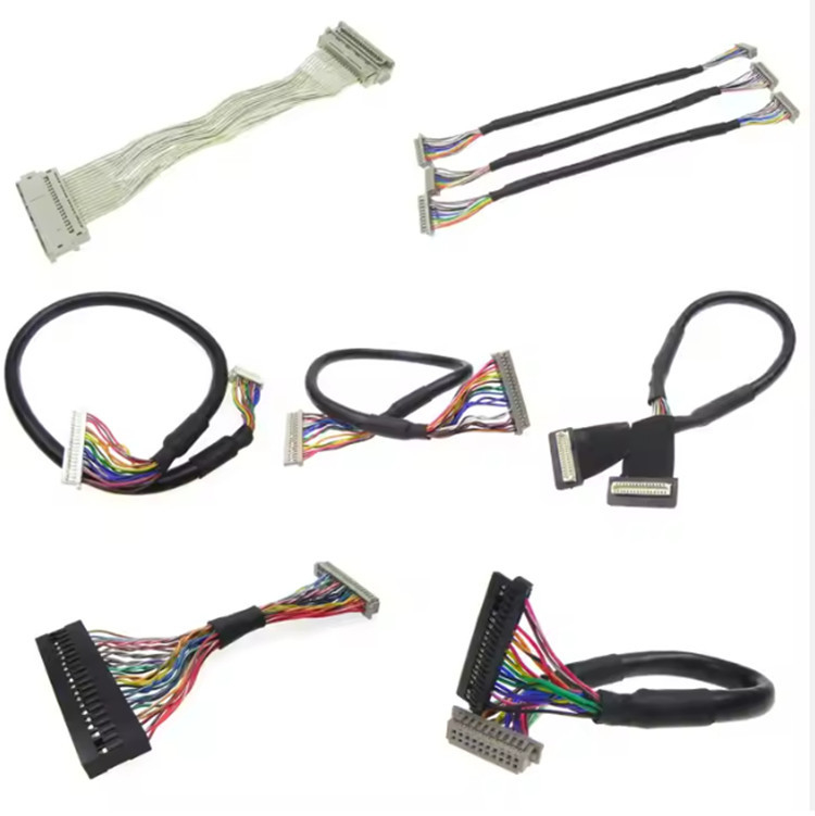20 Anzeigen-Kabel Pin  DF19G-20S-1C BLD2-20 1.0mm Lvds zu 2 Reihen 2*10 Pin Jst Sh1.0