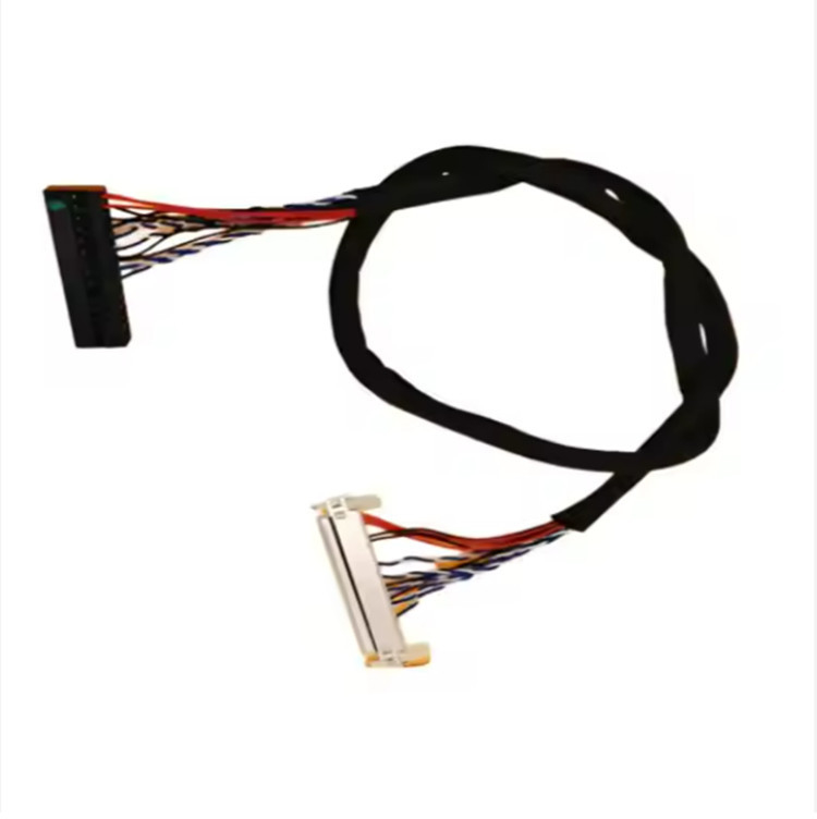 Anzeigen-Kabel 30 UL1571 28AWG Lvds Pin 1.0mm zu Du Pont 2*15 Pin-Verbindungsstück 2.0mm