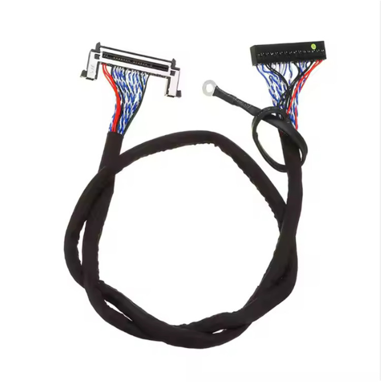 Anzeigen-Kabel 30 UL1571 28AWG Lvds Pin 1.0mm zu Du Pont 2*15 Pin-Verbindungsstück 2.0mm