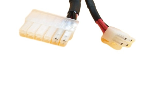 39-01-2120 4.2mm werfen 12pin Molex zu weißem Kabelbaum 4pin 43025-0400 3.0mm mit Borte